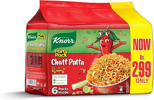 Knorr Chatpatta Spicy Flavored Instant Ramen Noodles 270G