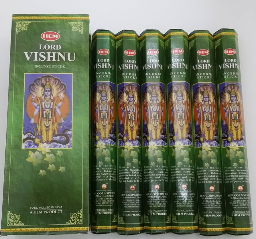 Hem Lord Vishnu Incense 6Pack