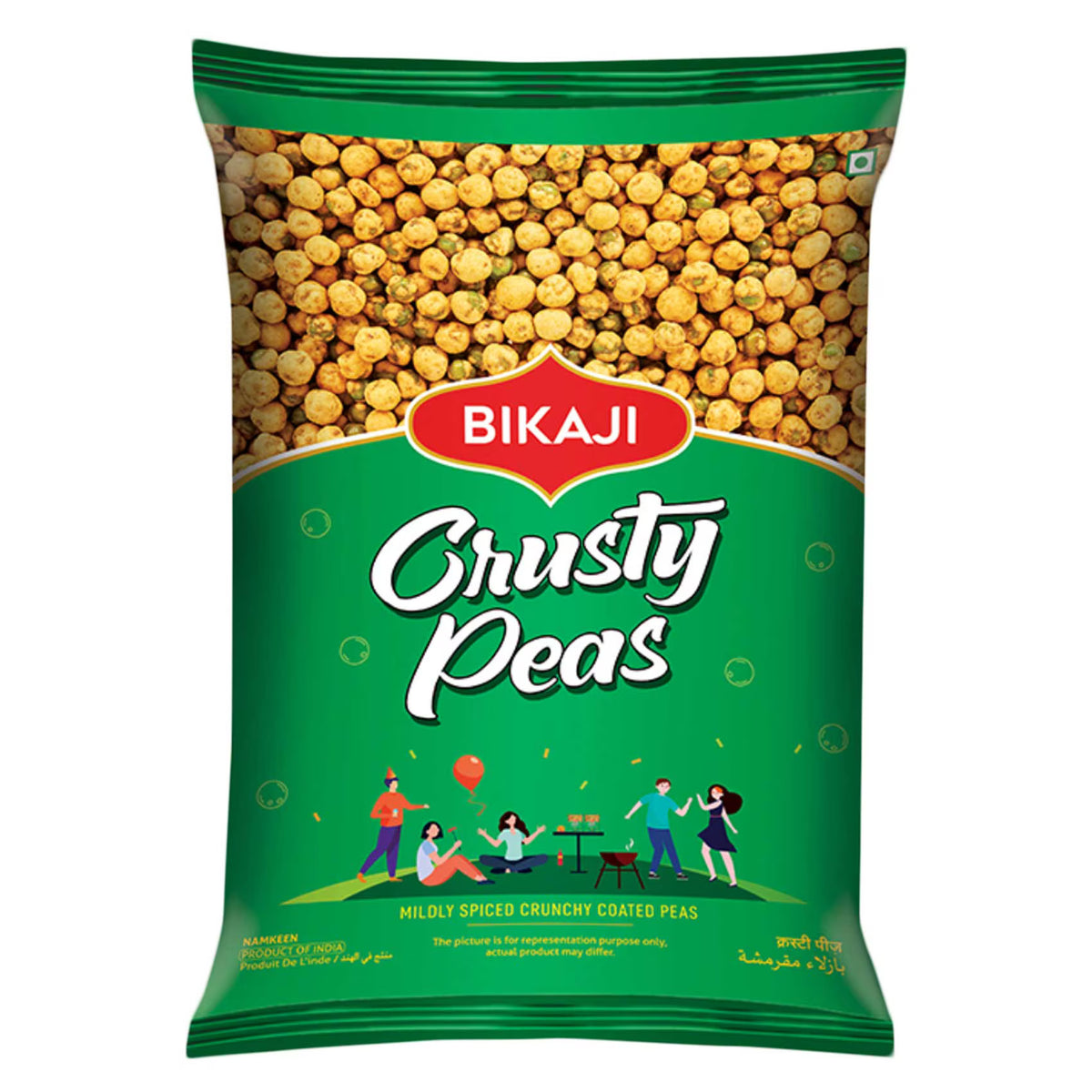 Bikaji Crusty Peas 150Gm