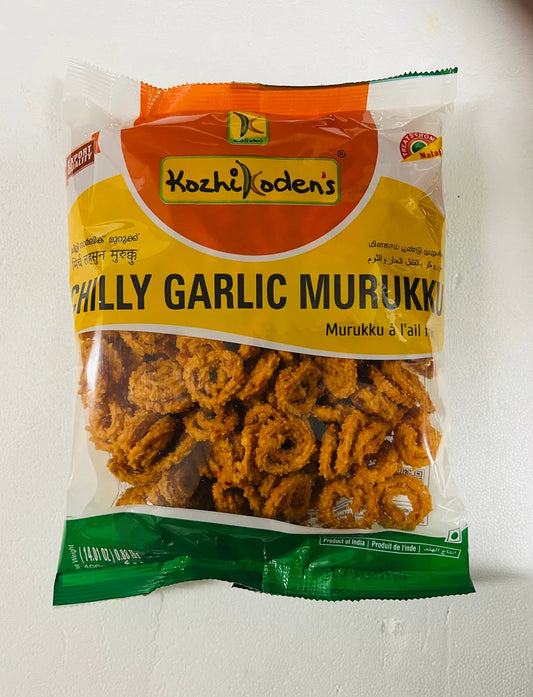Kozhikodens Chilli Garlic Murukku 400Gm