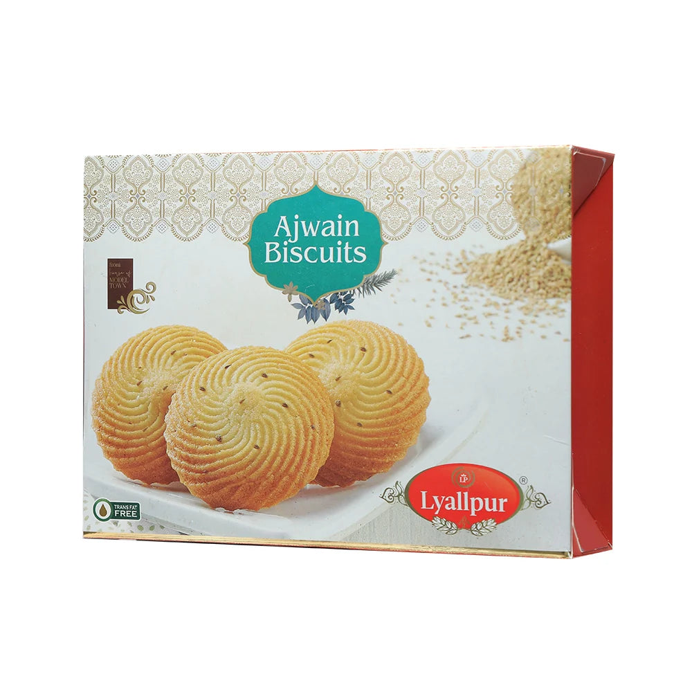 Lyallpur Ajwain Cookies 350Gm