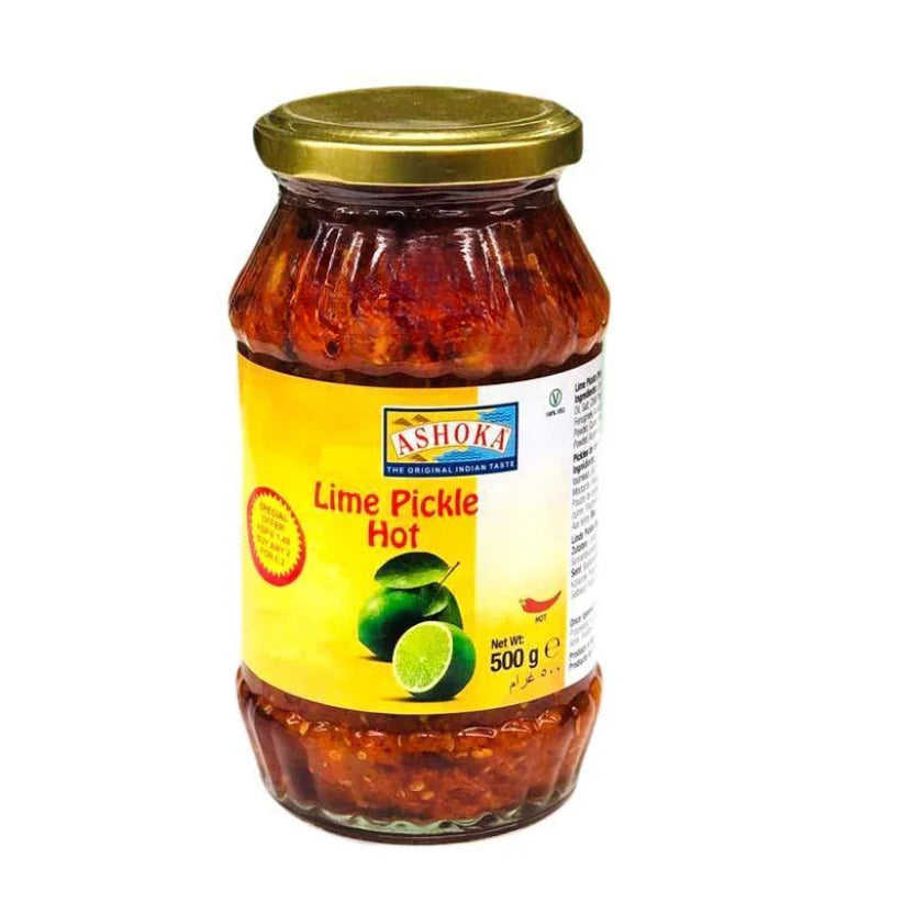 Ashoka Lime Pickle Hot 500Gm