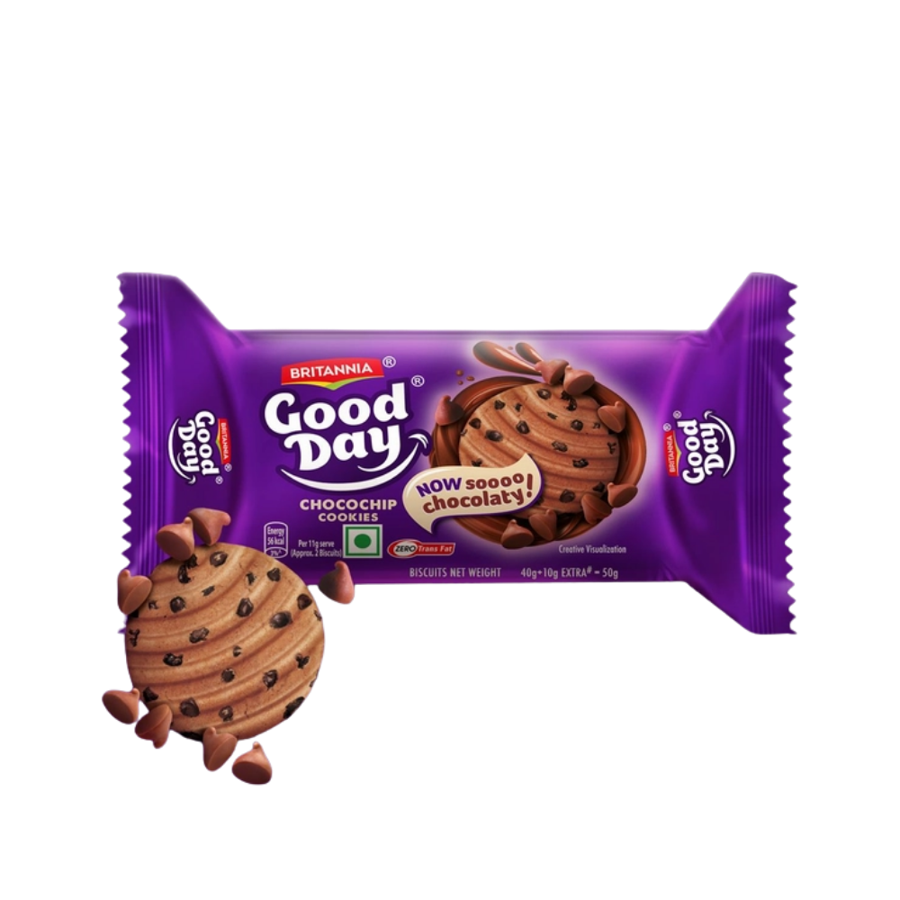 Britannia Chocochip Cookies 120Gm