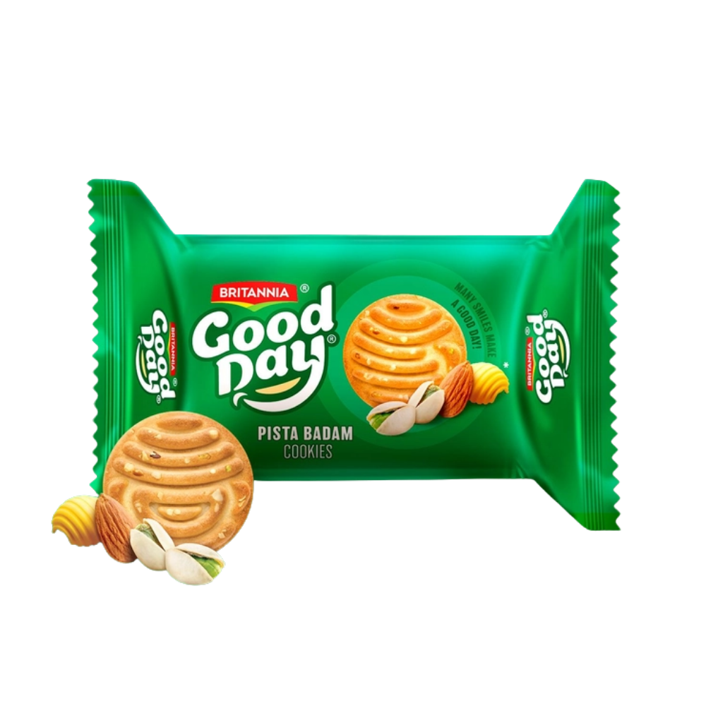 Britannia Good Day Pista-Almond 600Gm