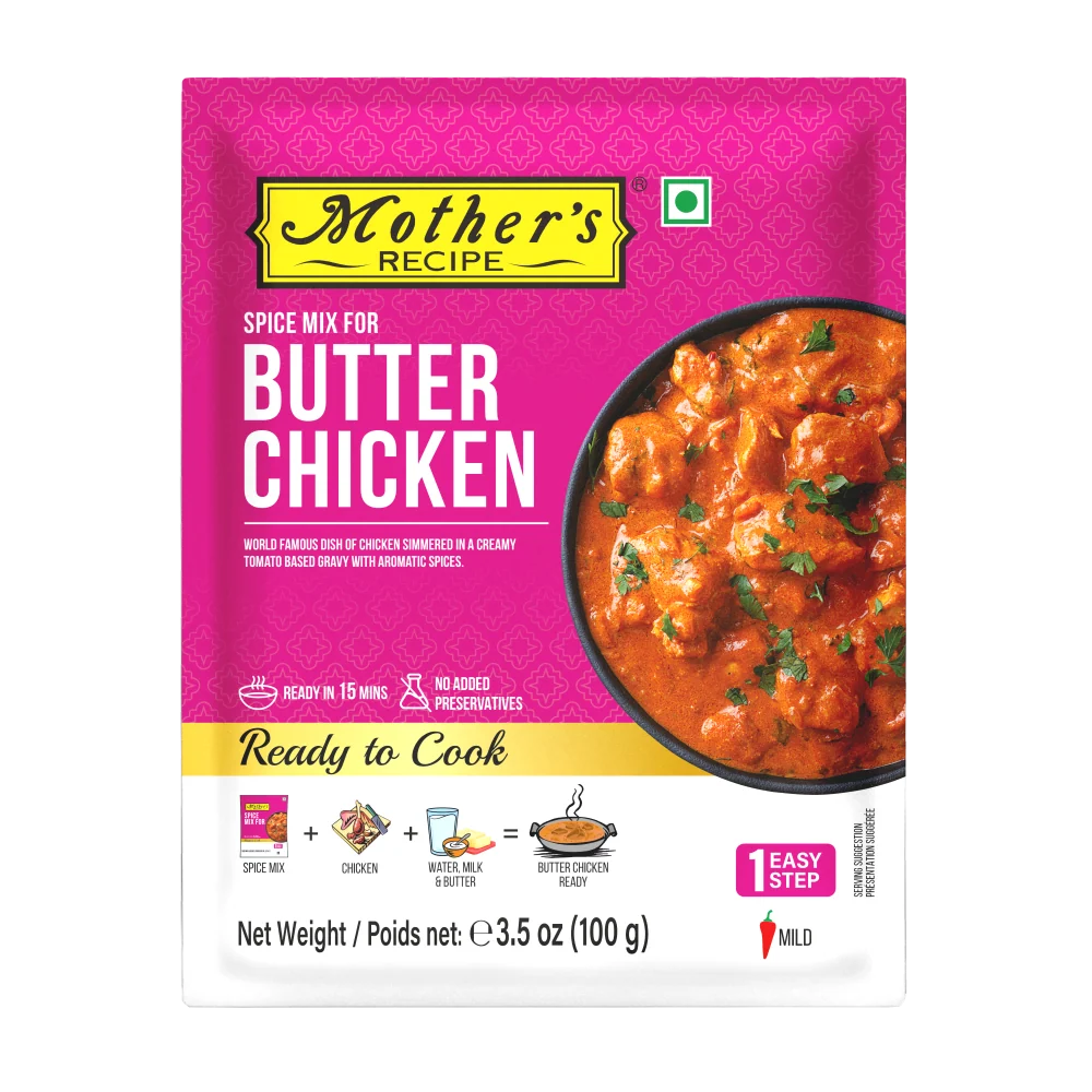 Mothers Butter Chicken Mix 100G
