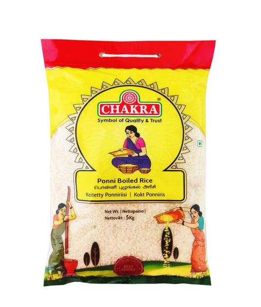 Chakra Premium Ponni Boiled Rice 5Kg