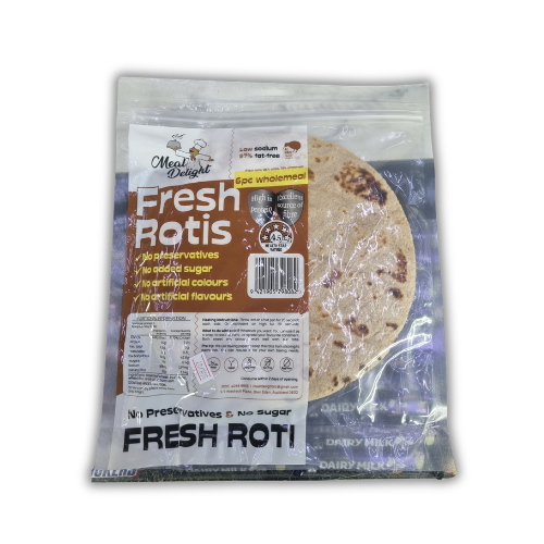 Meals Delight Wholemeal Rotis 6pc