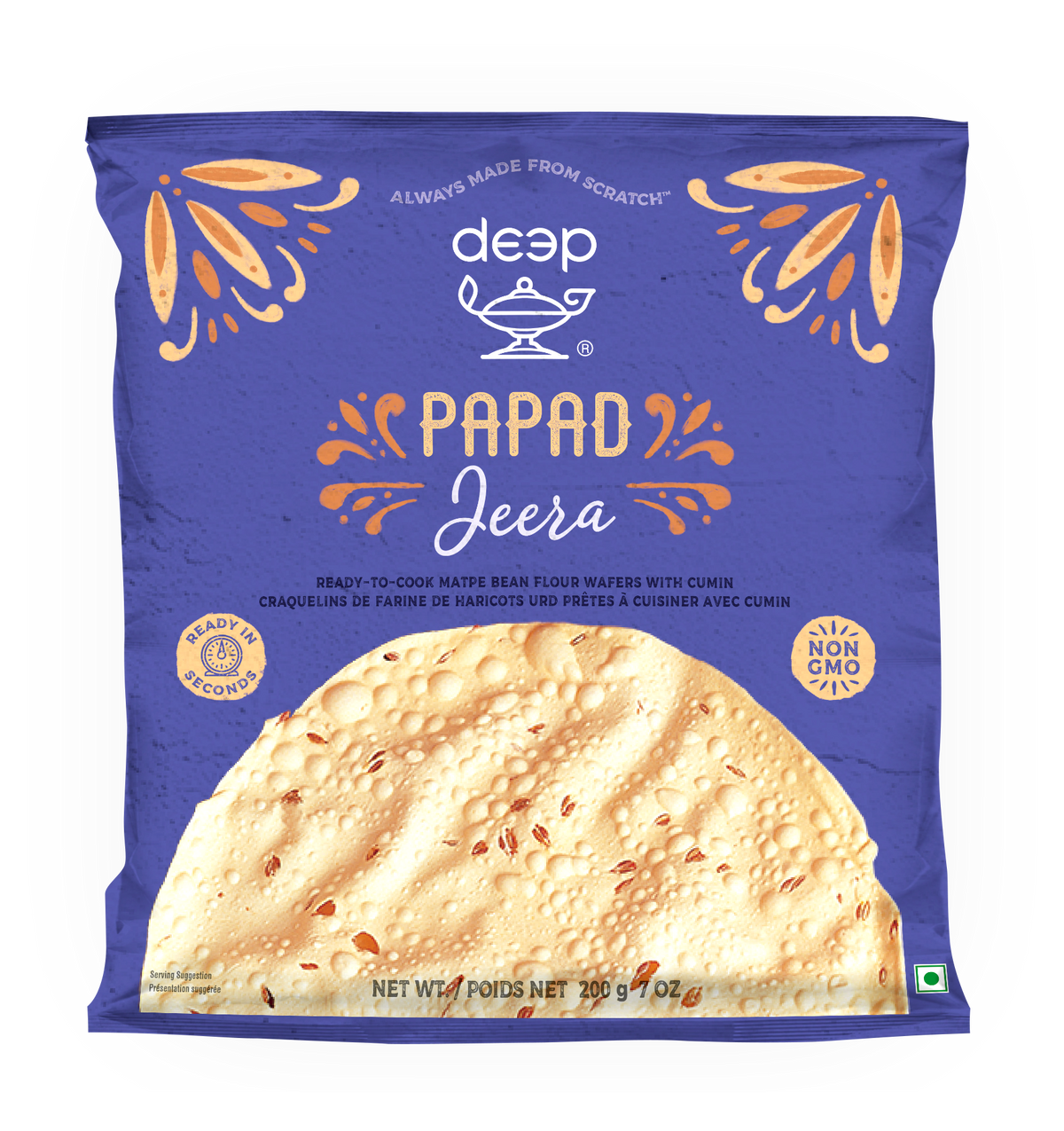 DEEP JEERA PAPAD