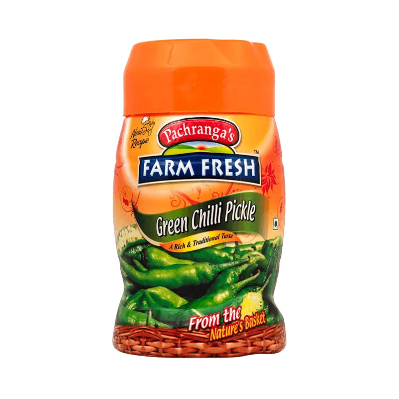 Pachranga Green Chilli Pickle 1Kg