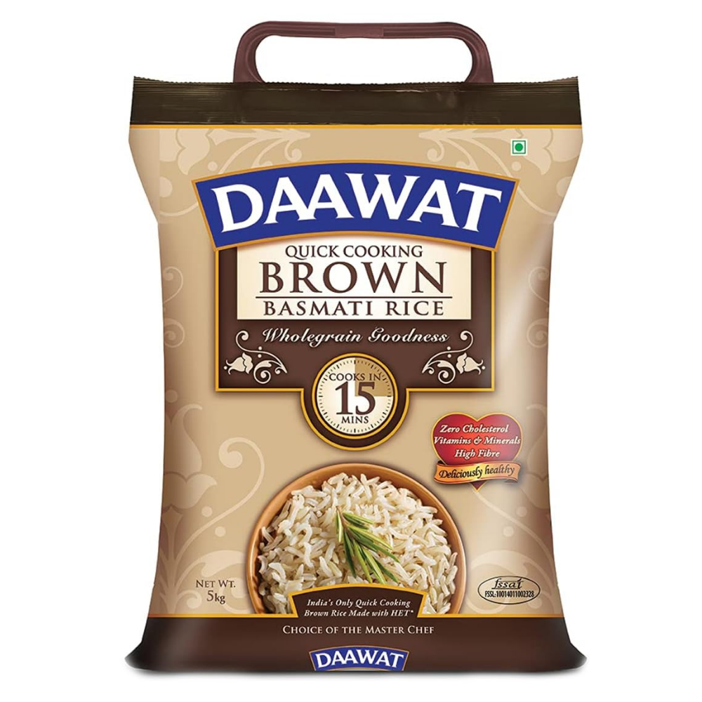 Daawat Brown Basmati Rice 5Kg