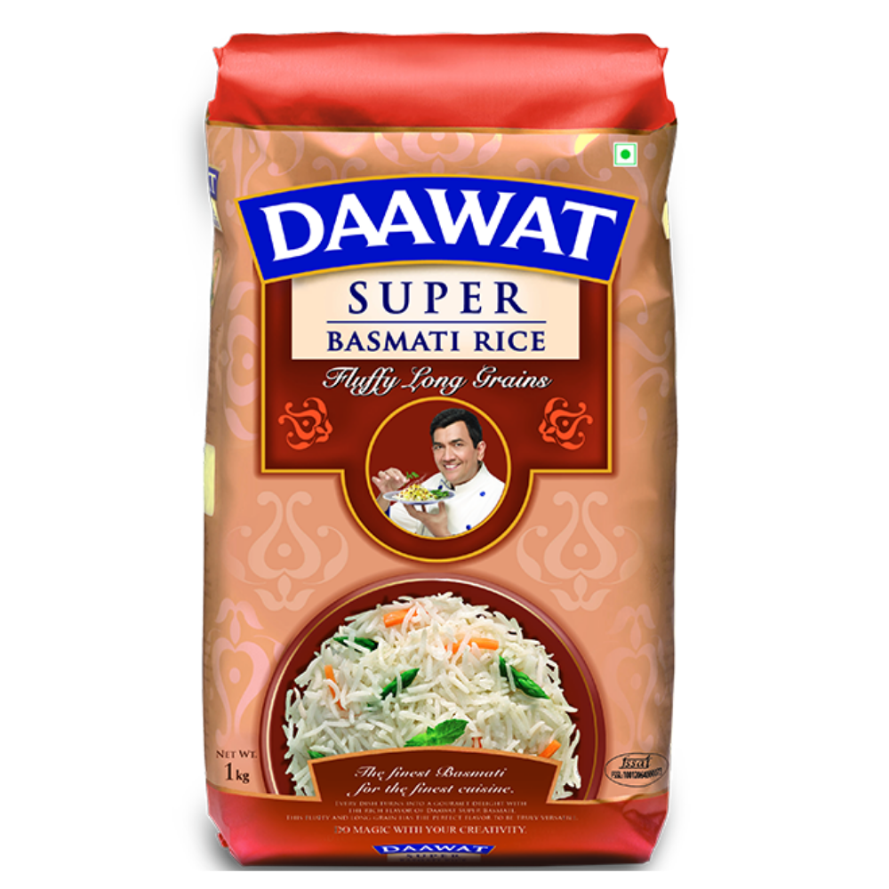 Daawat Super Basmati Rice 1Kg