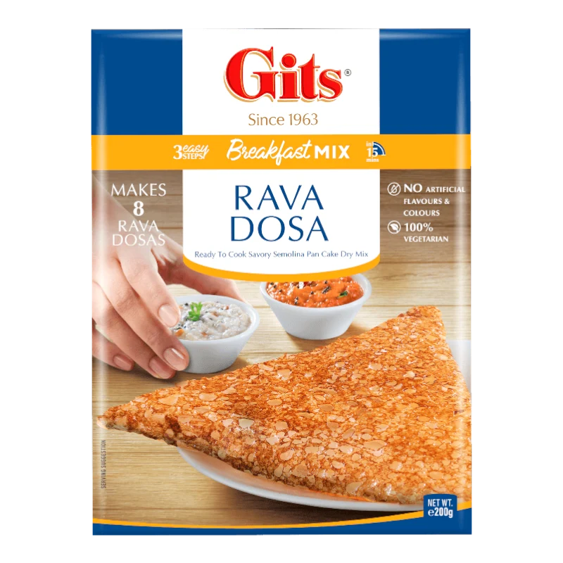 Gits Rava Dosa Mix 200G