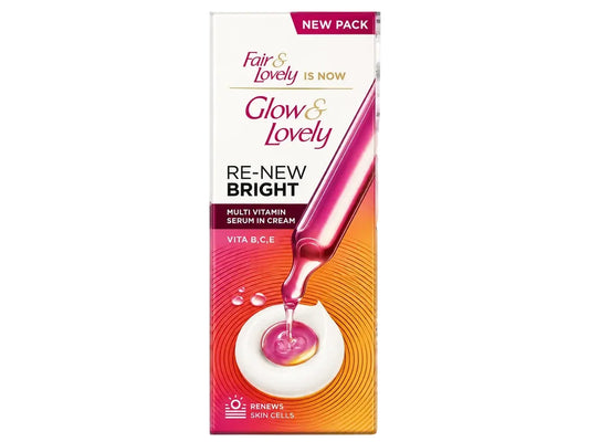 Glow & Lovely Re New Bright Multi Vitamin Cream 50Gm