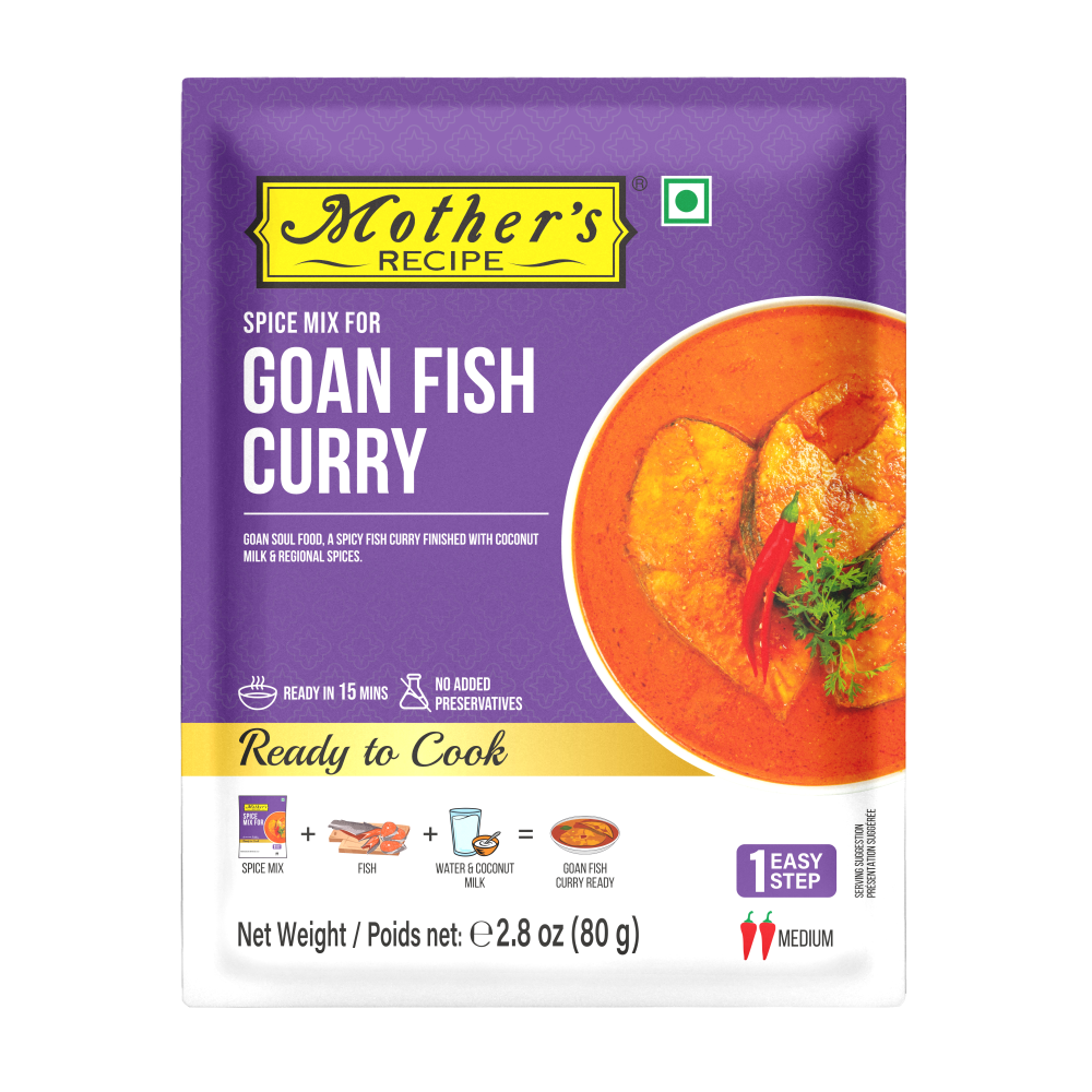 Mothers Goan Fish Curry Mix 80G