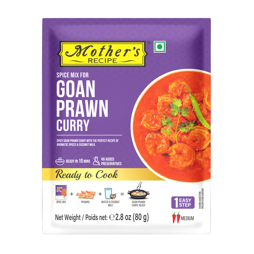Mothers Goan Prawn Curry Mix 80G