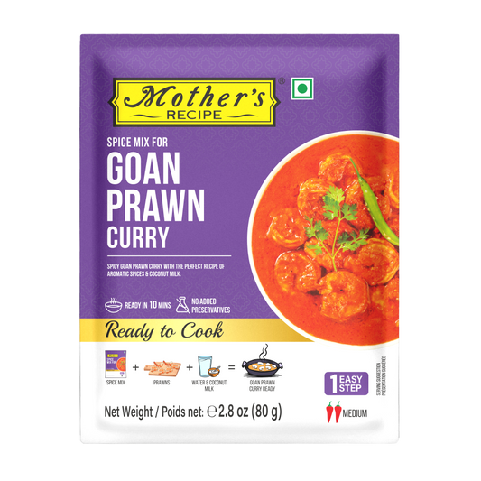 Mothers Goan Prawn Curry Mix 80G