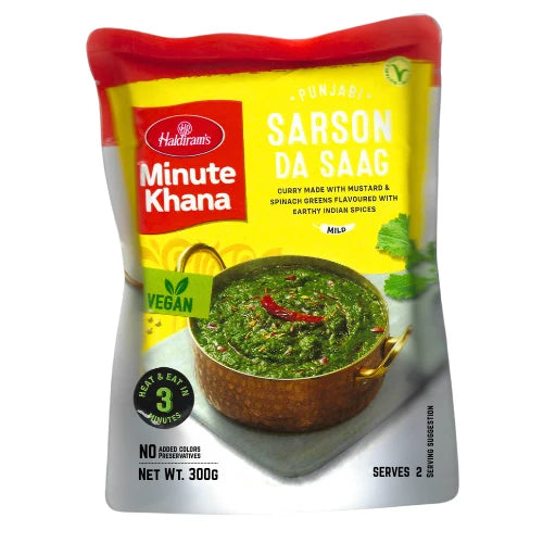 Haldirams Sarson Da Saag Vegan Rte 300G