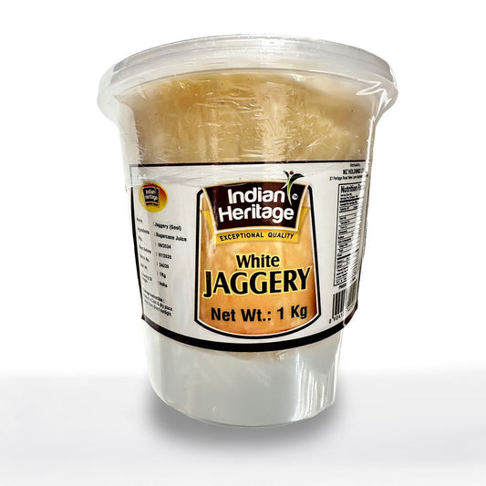 Indian Heritage White Jaggery 1Kg