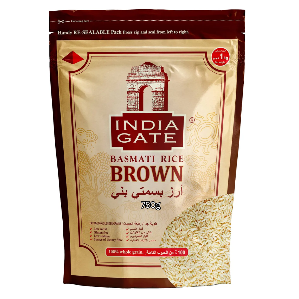 India Gate Brown Basmati Rice 750Gm