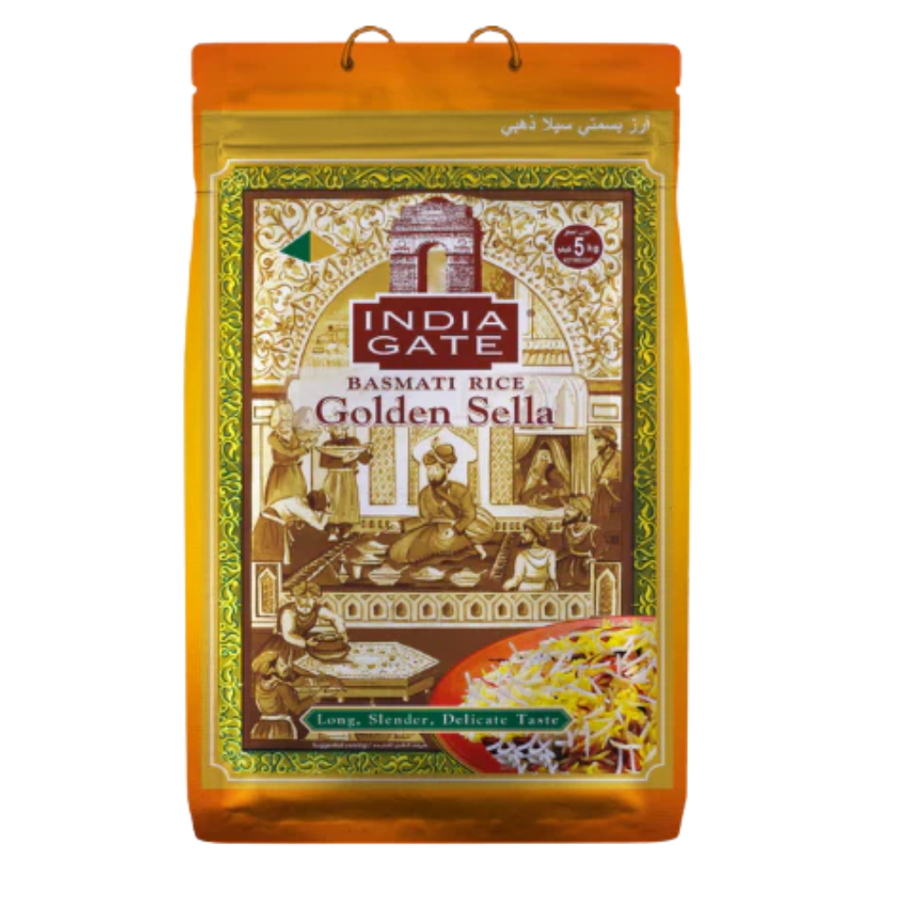 India Gate Golden Sella Rice 5Kg