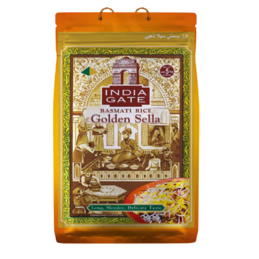 India Gate Golden Sella Rice 5Kg
