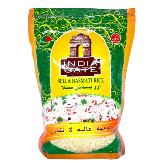 India Gate Sella Basmathi Rice 1Kg