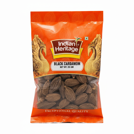 Indian Heritage Black Cardamom 25Gm