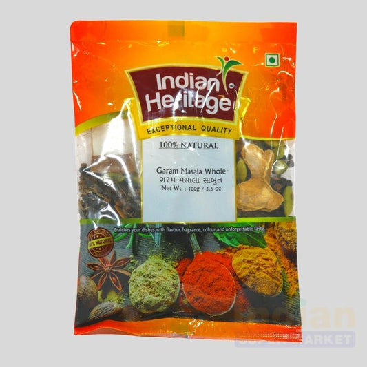 Indian Heritage Garam Masala Whole 100Gm