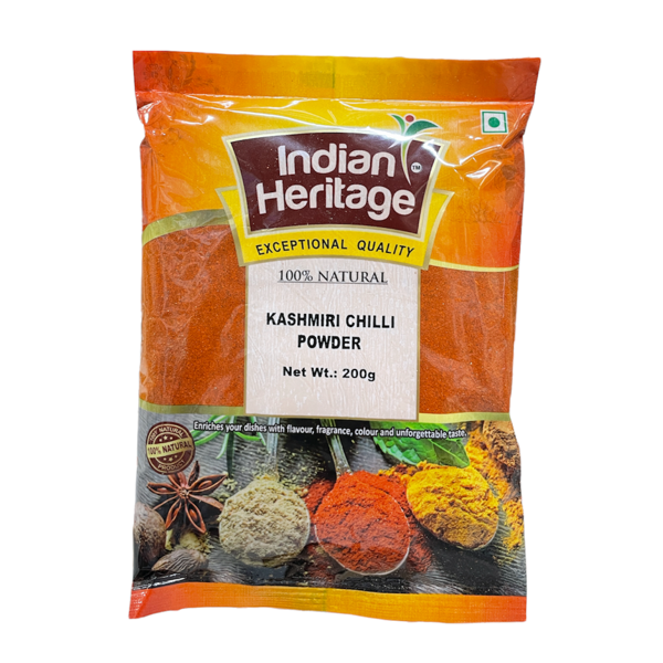Indian Heritage Kashmiri Chilli Powder Jar 200G