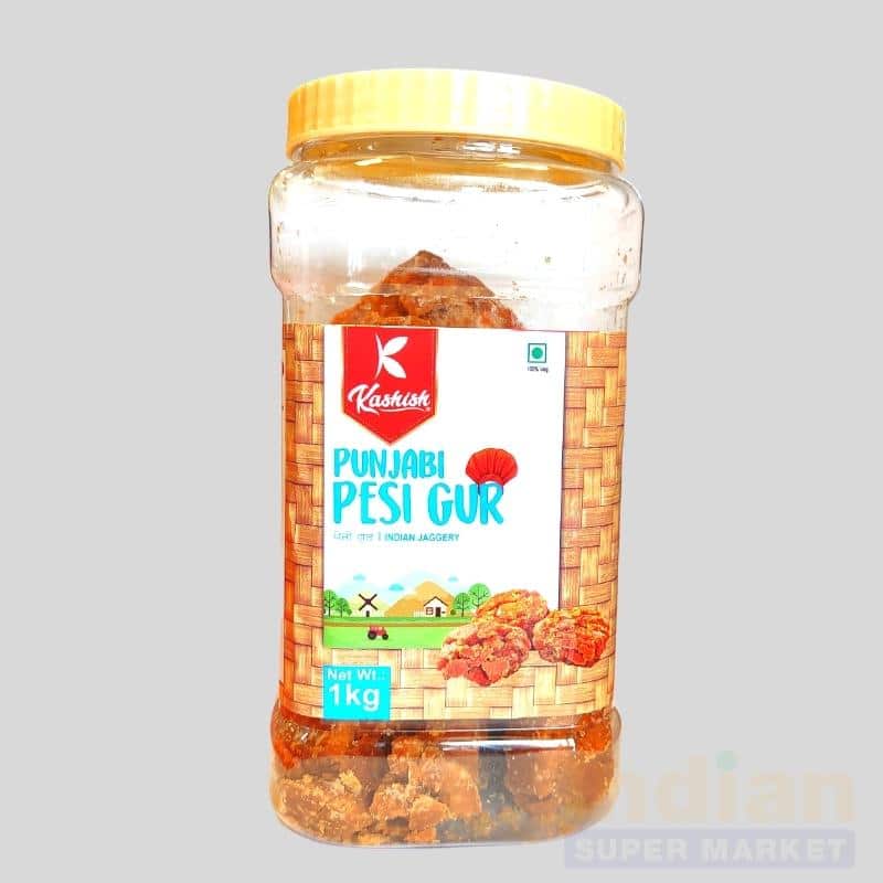 Kashish Punjabi Pesi Gur 2Kg