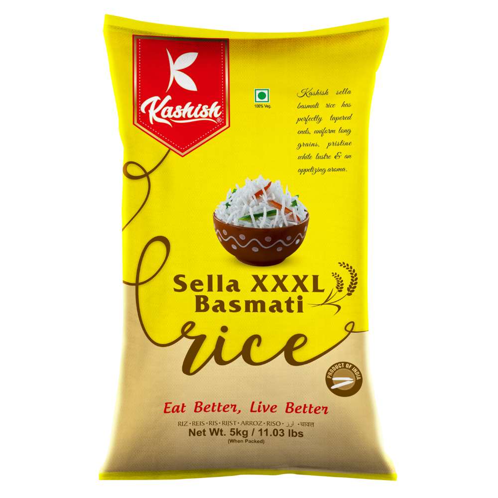 Kashish Sella Xxxl Basmati Rice 5Kg