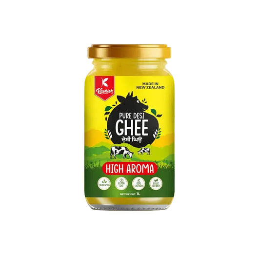 Kashish Pure Desi Ghee High Aroma 1Ltr