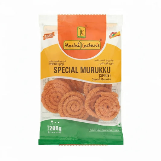 Kozhikodens Special Murukku Spicy 200Gm