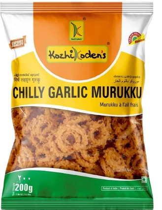 Kozhikodens Chilly Garlic Murukku 200Gm