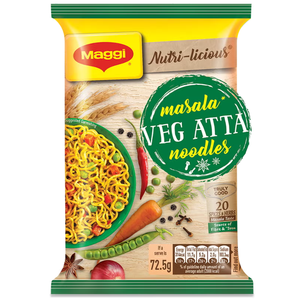 Maggi Veg Atta Noodles 4Pack