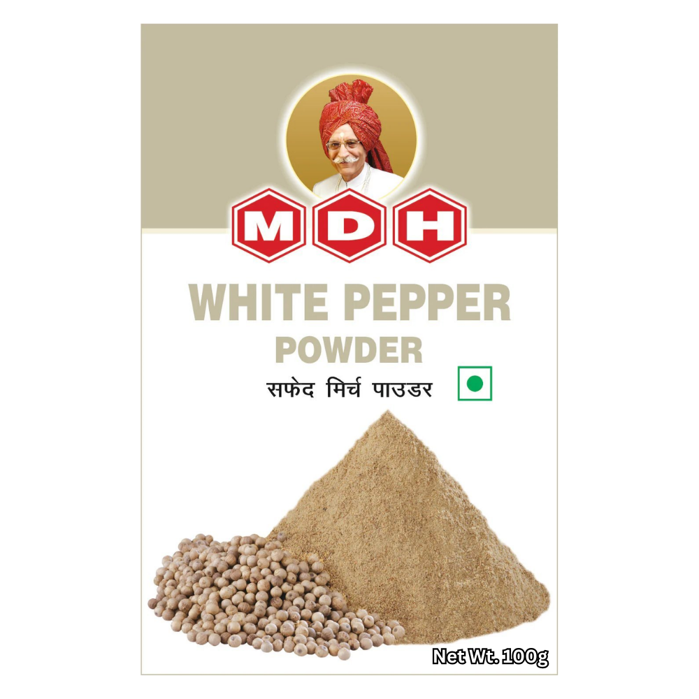 Mdh White Pepper Powder 100G