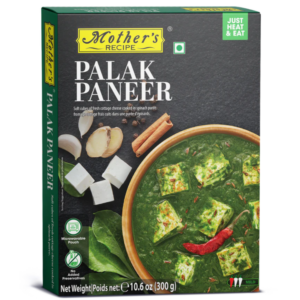 Mothers Palak Paneer Ready To Eat 300G