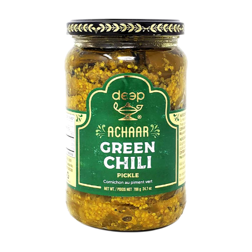 DEEP GREEN CHILLI PICKLE