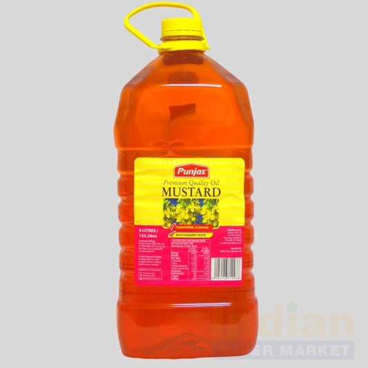 Punjas Mustard Oil 4Ltr