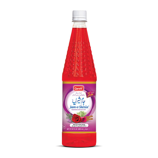 Qarshi Jam-E-Shirin Sugar Free Concentrated Syrup 800Ml