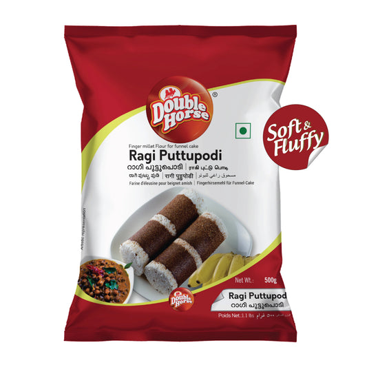 Double Horse Ragi Puttupodi 500G