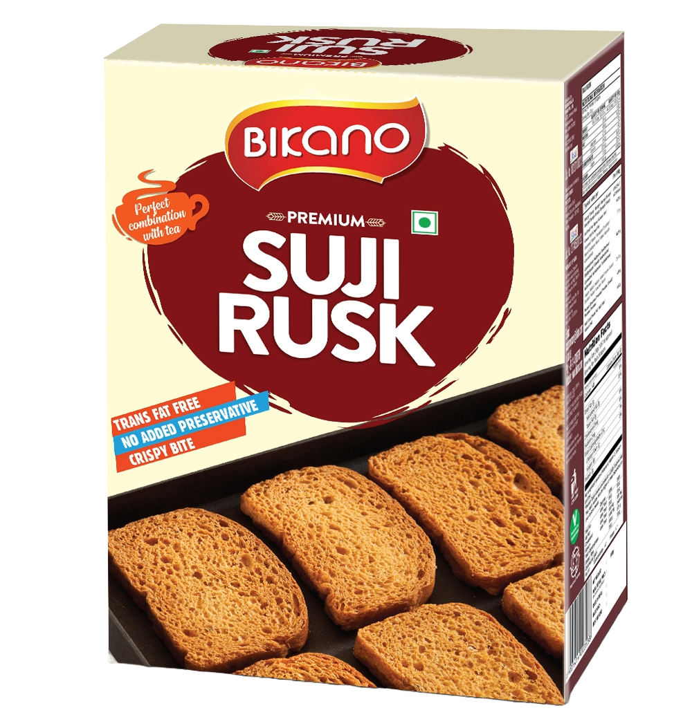 Bikano Suji Rusk 600Gm