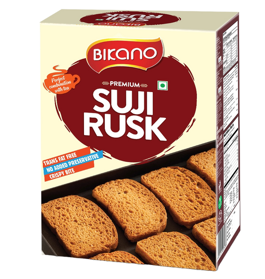 Bikano Suji Rusk 600Gm