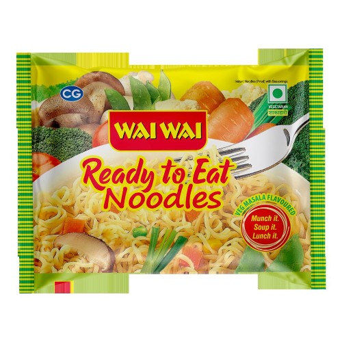 Wai Wai Veg Masala Noodles India 70G