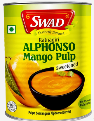Swad Alphonso Mango Pulp 850Gm