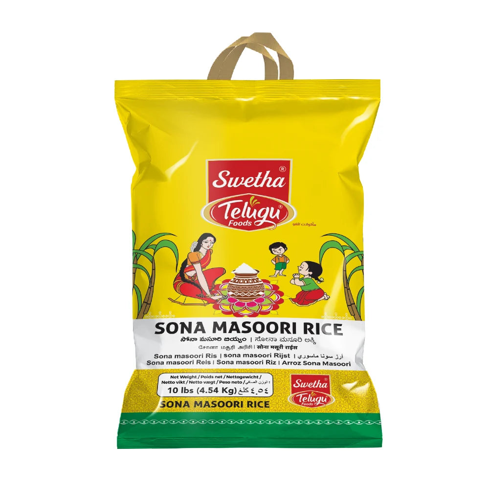 Telugu Sona Masoori Bpt 4.5Kg