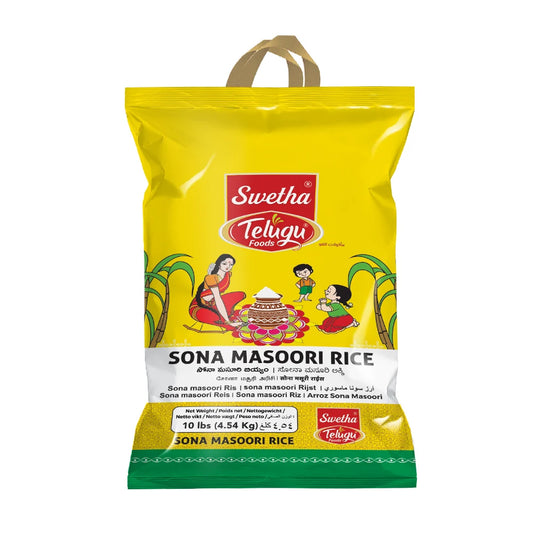 Telugu Sona Masoori Bpt 4.5Kg