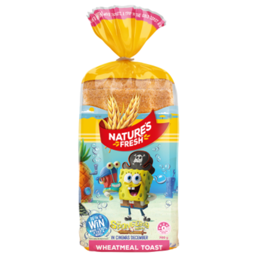 Nature’s Fresh Wheatmeal Toast 700g