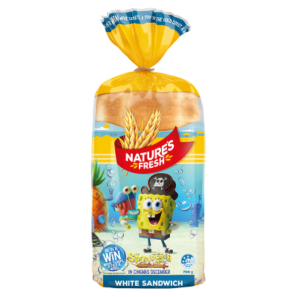 Nature’s Fresh White Sandwich 700g