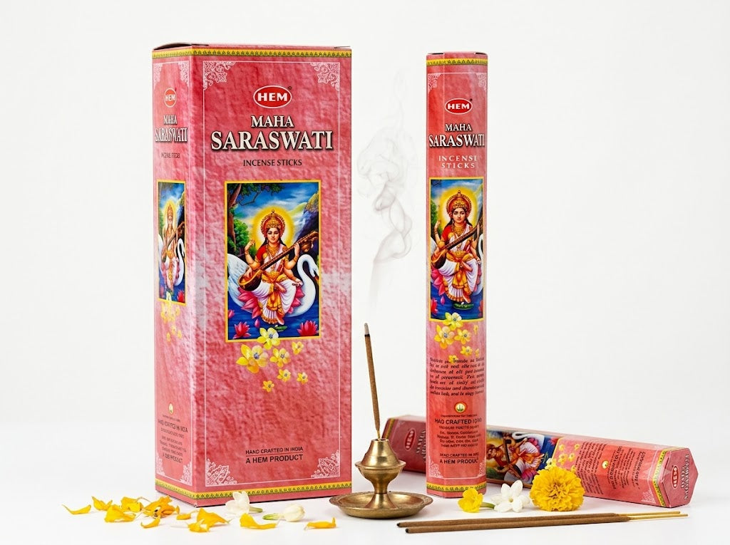 Hem Maha Saraswati Incense Sticks 6Pack